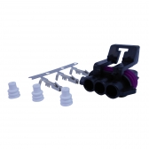 Conector 3 Vias ETE4923 Sensor Rotação Montana, S10-Cód.5929
