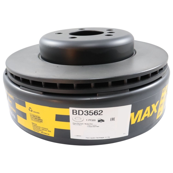 Kit Disco de Freio BD3562 Tras. BMW 535i, 640i - Cód.7747