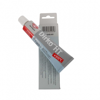 Cola Silicone Dirko Cinza Alta Temperatura Elring - Cód.3435