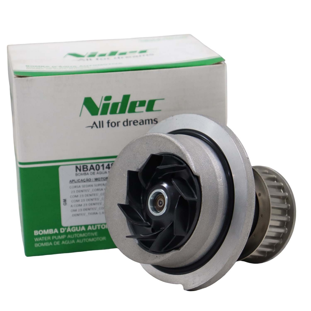Bomba de Água Nidec NBA0148 GM Corsa 1.0 16V - Cód.13737