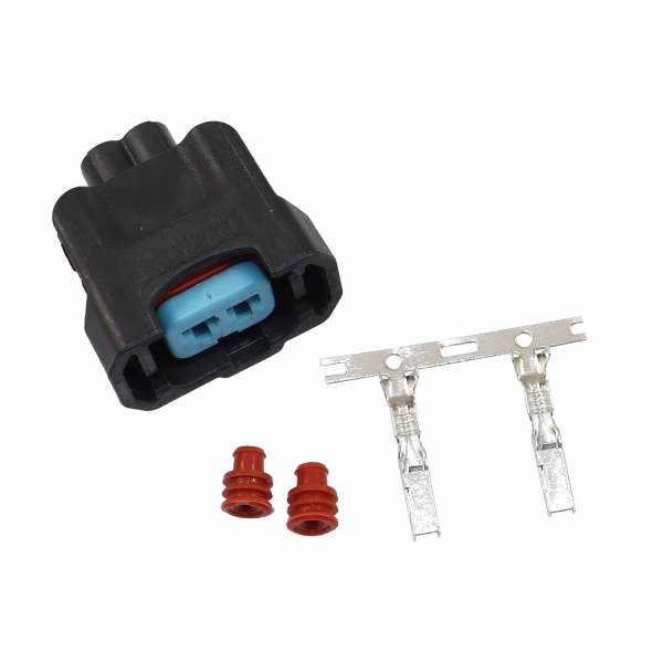 Conector Femea 2 Vias ETE4712 Bico Injetor - Cód.11604