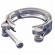 Abraçadeira Engate Rápido V-Band Inox 83mm - Cód.9023