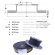 Kit Disco de Freio BD0183 Tras. Mercedes Sprinter - Cód.5266