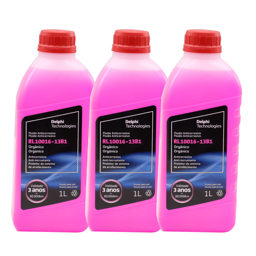 03 Aditivos de Radiador Organico Delphi RL10016 - Cód.11372