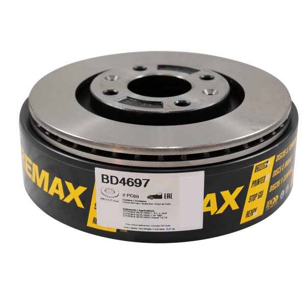Kit Disco de Freio BD4697 Diant. Peugeot  Partner - Cód.7909