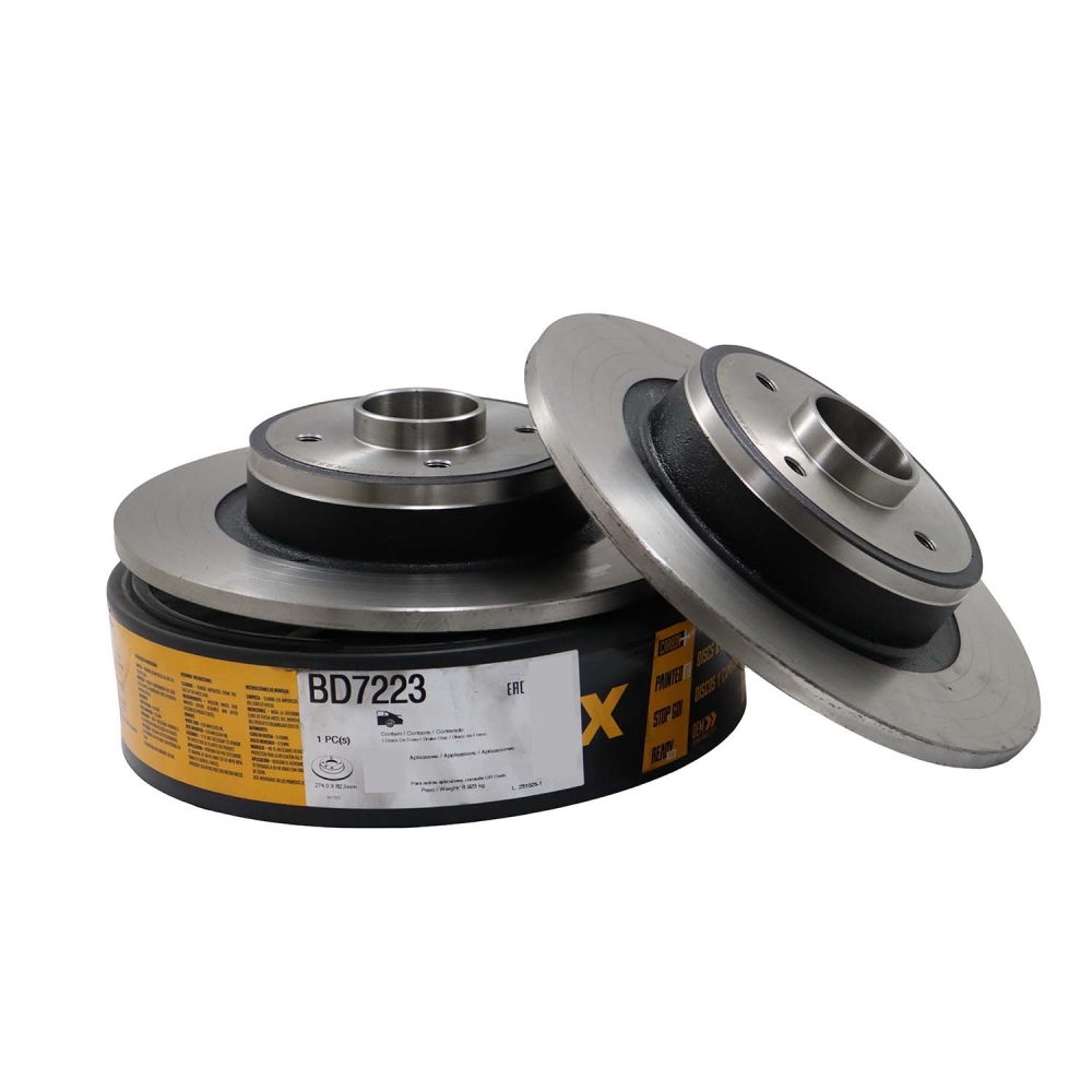 Kit Disco de Freio BD7223 Tras. Peugeot 208 - Cód.13776