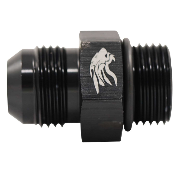 Niple Adaptador 12AN x 12AN Reta com Oring - Cód.7177