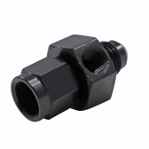Adaptador 6AN x 6AN com Saída 1/8NPT All Black  - Cód.9454