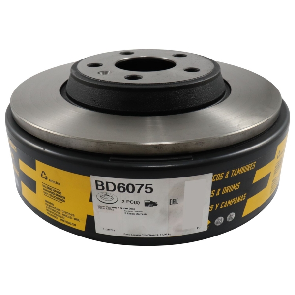 Kit Disco de Freio BD6075 Tras. Audi Q5, A5, A4 - Cód.6983