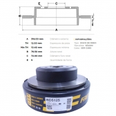 Kit Disco de Freio BD5125 Tras. Jeep Wrangler 3.8 - Cód.3640