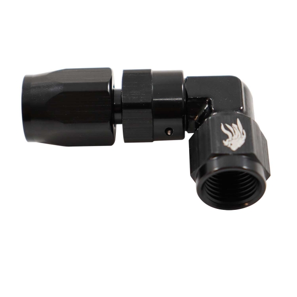 Conexão Curta 6AN/AN6 90° para Aeroquip All Black - Cód.7797