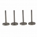 Kit com 4 Válvulas Forjadas em Inox de 41mm - Cód.11387