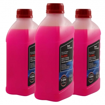 Kit 3 Aditivos Radiador Delphi Concentrado RL10008 -Cód.8480