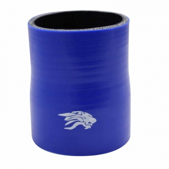 Mangote Silicone Azul Redução 3" x 2 3/4" x 100mm - Cód.9492