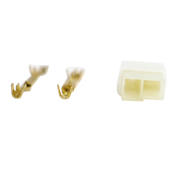 Conector 2 vias Rainha ETE7542 com Terminais - Cód.245