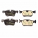 Pastilha de Freio Tras. Textar 2258201 Volvo V60 - Cód.11786