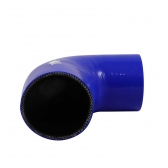 Curva 90º Pressurização de Silicone Azul 2 1/2\\\