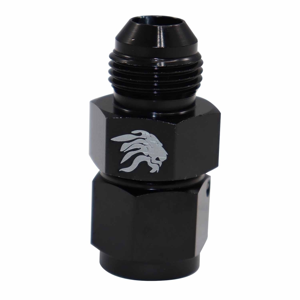 Adaptador 8AN x 8AN com Saída 1/8NPT All Black  - Cód.9419