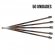 Kit 50 Abraçadeiras Zip Tie Inox 200mm - Cód.6890