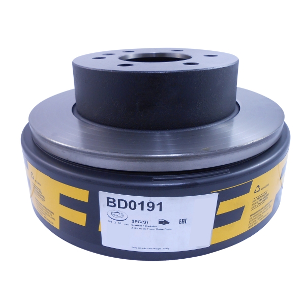 Kit Disco de Freio BD0191 Tras. Mercedes Sprinter - Cód.5029