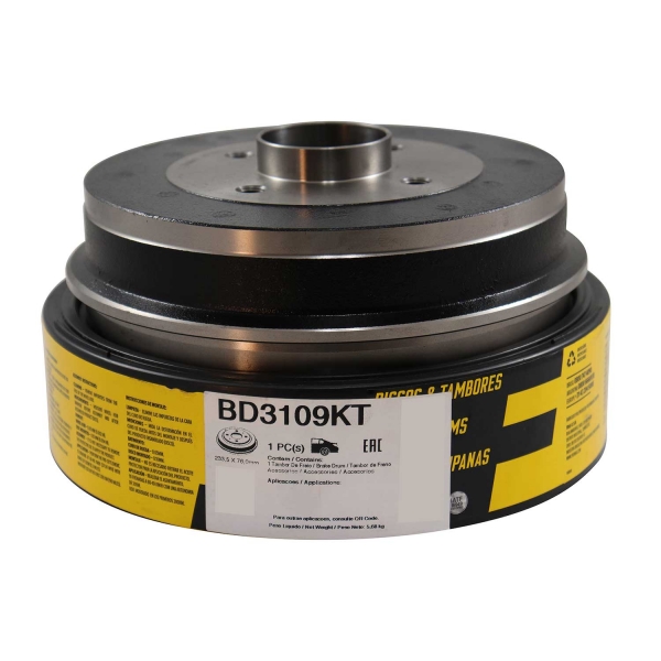 Kit Tambor de Freio BD3109KT Tras. Renault Sandero -Cód.8183