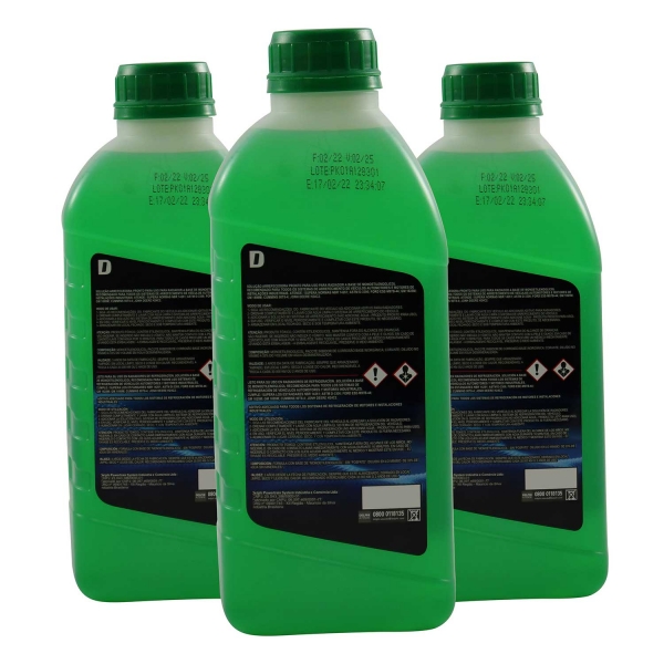 Kit 3 Aditivos Radiador Delphi Diluído Verde RL10010-Cód8487