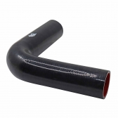 Curva de Silicone Preto de 90º x 2 1/4\\\