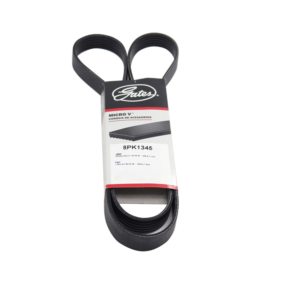Correia Micro-V Gates 6PK1345 Jeep Renegade - Cód.11283