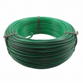 100m Cabo Flex. Automotivo 1.50mm Verde e Preto  - Cód.6643