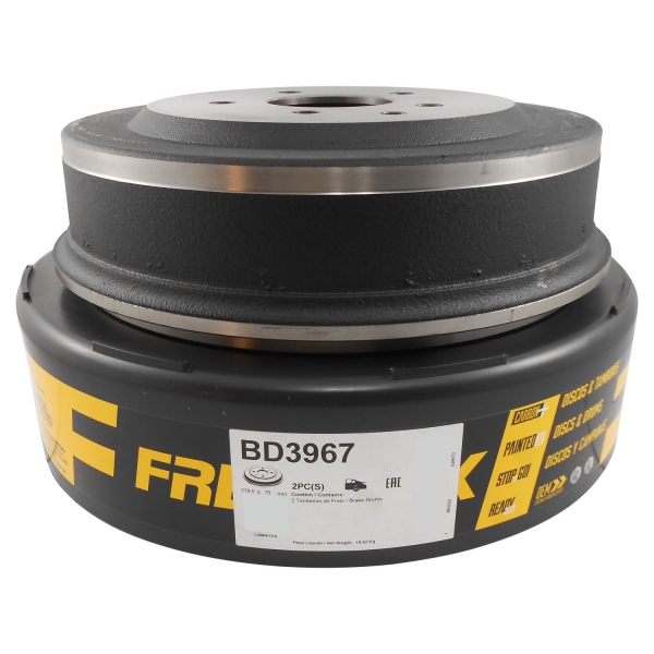 Kit Tambor de Freio BD3967 Tras. GM S10, Blazer - Cód.3952