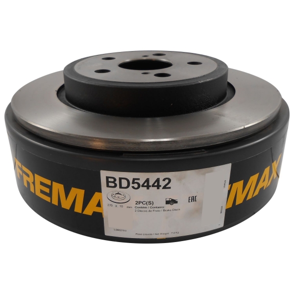Kit Disco Freio BD5442 Tras. Corolla 1.8, 2.0 - Cód.3652