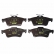 Pastilha Freio Tras. Textar 2413701 Ford Focus - Cód.12245