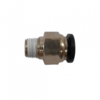 Conexão Pneumática Engate Rápido 1/8NPT x 8mm - Cód.6467