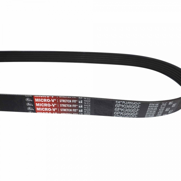 Correia Micro-V Gates 6PK0989SF VW Up, Virtus - Cód.11614