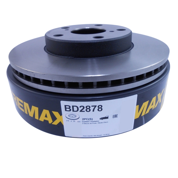 Kit Disco de Freio BD2878 Diant. Toyota RAV4 2.0 - Cód.6268