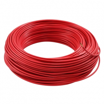 Cabo Flex. Automotivo 4.00mm Vermelho - Cód.8103
