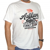 Camiseta Branca Burnout Asllan Tam. M - Cód.10042