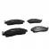 Pastilha de Freio Diant. Ferodo HQF2469A Frontier - Cód.7150