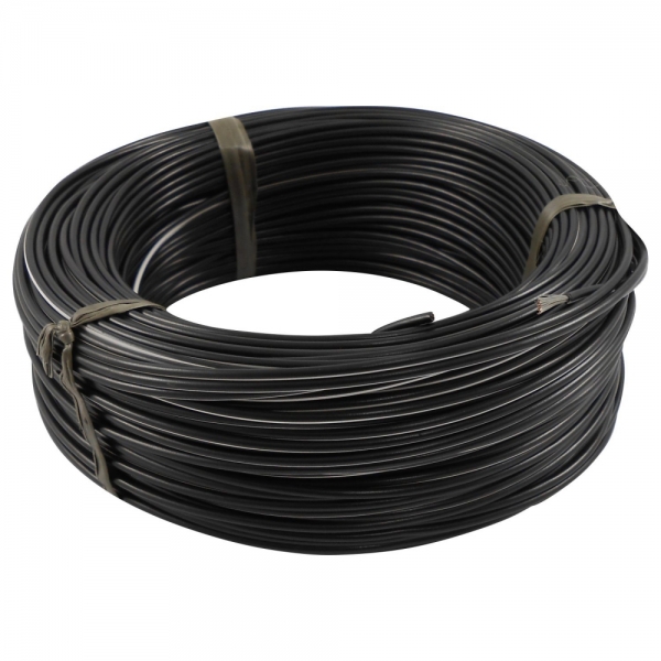 100m Cabo Flex. Auto Estanhado 1.50mm Preto Branco -Cód.6762