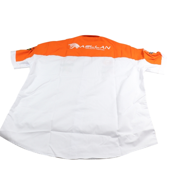 Camisa Asllan F1 Bordada Tam. G - Cód.11061