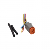 Chicote Reparo Femea 4 Vias Deutsch DT06-4S - Cód.10496