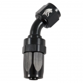 Conexão 8AN / AN8 Curva 45° Aeroquip All Black - Cód.7170