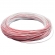 100m Cabo Flex. Automotivo 0.50mm Branco Vermelho - Cód.8098
