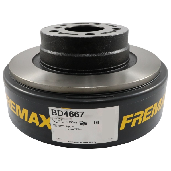 Kit Disco de Freio BD4667 Tras. BMW 116, 118, 120 - Cód.3737