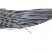 100m Cabo Flex. Automotivo 0.50mm Cinza - Cód.8095