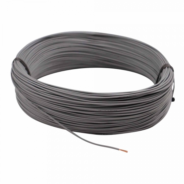100m Cabo Flex. Automotivo 1.00mm Cinza - Cód.9266