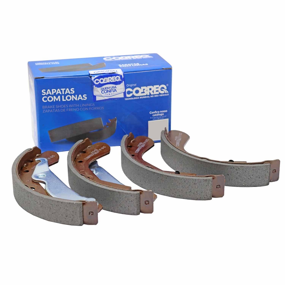 Sapata Freio Tras. Cobreq 2715CPA GM Onix - Cód.12143