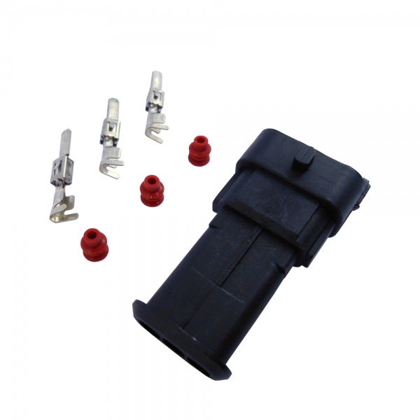 Conector 3 vias Bobina de Ignição ETE8802 Palio - Cód.5842