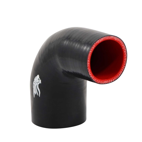 Curva Silicone Preto Pressurização 90º X 2 1/2\\\