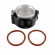 Kit Abraçadeira V-Band com Flanges Aluminio 2